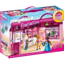 PLAYMOBIL 6862 Fashion girls - Magasin Transportable