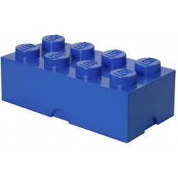 LEGO Storage Brick Boîte de Rangement bleu x8