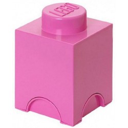 LEGO Storage Brick Boîte de Rangement rose x1