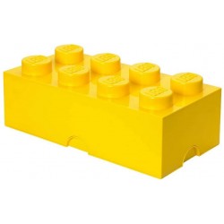 LEGO Storage Brick Boîte de Rangement jaune x8