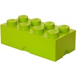 LEGO Storage Brick Boîte de Rangement lime vert clair x8