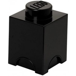 LEGO Storage Brick Boîte de Rangement noir x1