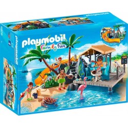 PLAYMOBIL 6979 Family Fun - Ile Avec Vacanciers