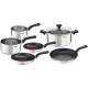 Tefal Batterie de cuisine 7 pièces induction COMFORT MAX inox