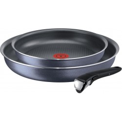 Tefal Batterie de cuisine Ingenio elegance 22 et 26cm + poignée L2319002