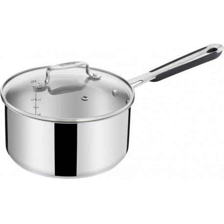 TEFAL Casserole PRO INOX avec couvercle 18cm H8612314