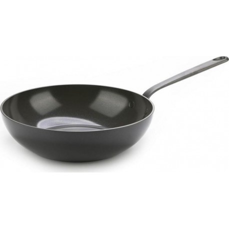 Greenpan poêle wok en aluminium 28cm noir - cc002266-001