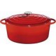 Kuchenprofi cocotte ovale en fonte émaillée 33cm rouge - 0402001433