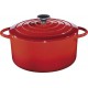 Kuchenprofi cocotte ronde en fonte émaillée 28cm rouge - 0401001428