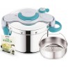SEB Autocuiseur - Cocotte minute TM Autocuiseur ClipsoMinut Easy 9 L