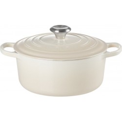 Le Creuset Mijoteur - Cocotte Cocotte 24cm meringue