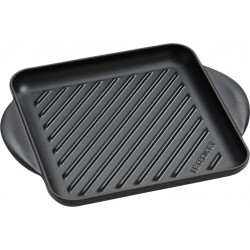 Le Creuset Poêle Grill noir 24cm