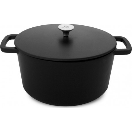 Baumalu Mijoteur - Cocotte Cocotte 20cm et couvercle 2.4 l noir blac