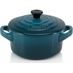 Le Creuset Mijoteur - Cocotte Mini cocotte CERAMIQUE DEEP TEAL 10cm