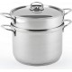 Bialetti Cocotte - Marmite Cuit pâtes Pastapot 22cm avec panier