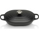 Le Creuset Mijoteur - Cocotte Cocotte OBLONGUE NOIR MAT 31 CM