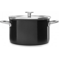 Kitchenaid Cocotte - Marmite Faitout 24cm email noir