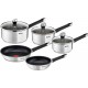 Tefal Batterie de cuisine Emotion inox induction 5 pcs E823S524