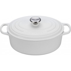 Le Creuset Mijoteur - Cocotte Cocotte blanche 29cm interieur blanc