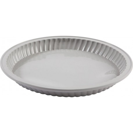 Actuel Moule à tarte silicone renforcé gris 27cm