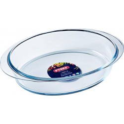 Pyrex Plat à four ovale verre