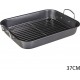 MegaStore Express Plat rôtisserie avec grille 39x28,9cm