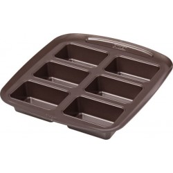 Pyrex Moule mini cake en métal 6 cavités 6,50cm ASIMETRIA