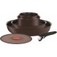 Tefal Batterie de cuisine Induction 6 pièces Cacao INGENIO CHEF Aluminium