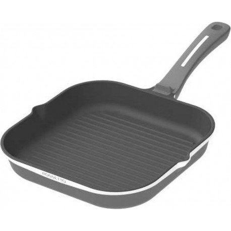 MegaStore Express Grill Induction Fonte Aluminium 28x28 Cm Grill induction fonte aluminium 28x28cm