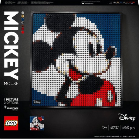 LEGO Art 31202 Disney's Mickey Mouse