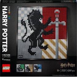 LEGO Art 31201 Harry Potter Les blasons de Poudlard