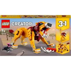 LEGO Creator 3-en-1 31112 Le lion sauvage