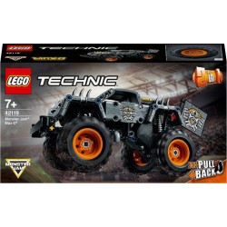 LEGO Technic 42119 Monster Jam Max-D Véhicule à rétrofriction