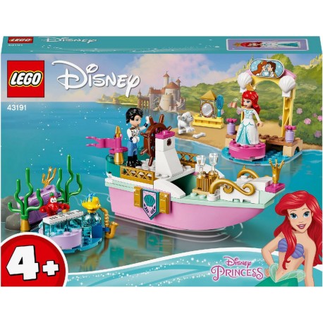 LEGO Disney Princess 43191 Le bateau de mariage d’Ariel - La Petite Sirène