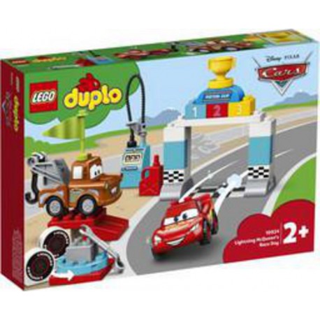 Lego Duplo Disney Pixar Cars 10924 - Le jour de course de Flash McQueen