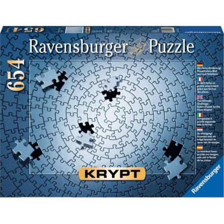 Ravensburger 15964 Krypt puzzle 654 pièces - Silver (Ravensburger Krypt)