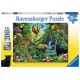 Ravensburger Puzzle 200 p XXL - Animaux de la jungle
