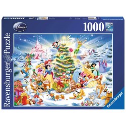 Ravensburger Puzzle 1000 pièces - Noël avec Disney