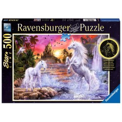 Ravensburger Puzzle 500 p Star Line - Belles licornes