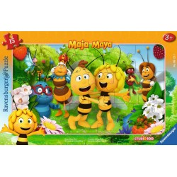 Ravensburger Puzzle cadre 15 pièces - Le monde de Maya l'abeille