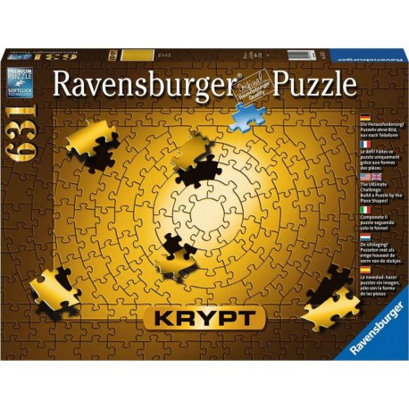 Ravensburger 15152 Krypt puzzle 631 pièces - Gold (Ravensburger Krypt)