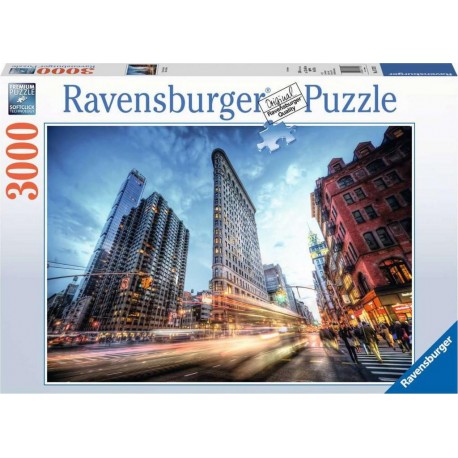 Ravensburger 17075 Puzzle 3000 pièces - Flat Iron Building, New York