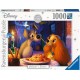 Ravensburger Puzzle 1000 pièces - La Belle et le Clochard (Collection Disney)