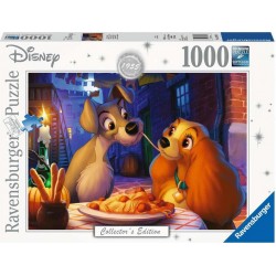 Ravensburger Puzzle 1000 pièces - La Belle et le Clochard (Collection Disney)