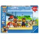 Ravensburger Puzzles 2x24 pièces - Chiens héroïques / Pat'Patrouille