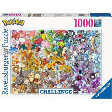 Ravensburger Puzzle 1000 pièces - Pokémon (Challenge Puzzle) 15166