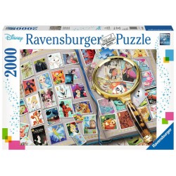 Ravensburger Puzzle 2000 pièces - Mes timbres préférés / Disney