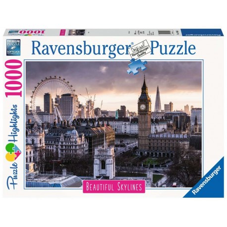 Ravensburger Puzzle 1000 pièces - Londres (Puzzle Highlights)