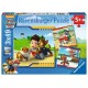 Ravensburger Puzzles 3x49 pièces - Héros à fourrure / Pat'Patrouille