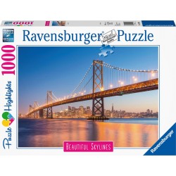 Ravensburger 14083 Puzzle 1000 pièces - San Francisco Puzzle Highlights